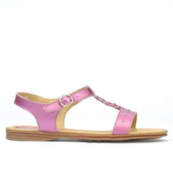 Damensandalen 5011 rosa Perlmutt