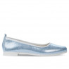 Damen Ballerinas 687 Perlblau