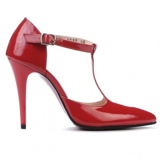 Damen Sandalen 1237 roter Lack Damen Sandalen 1237 roter Lack