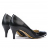 Elegante Damenschuhe 1242 Schwarz