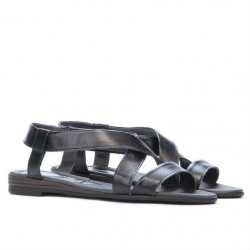 Damen Sandalen 5010 schwarz