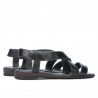 Damen Sandalen 5010 schwarz