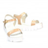 Damen Sandalen 5034 Lack Nude