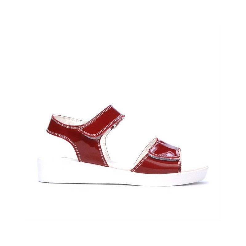Kindersandalen 532 Lack Bordeaux
