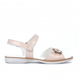 Kindersandalen 524 Lack Nude
