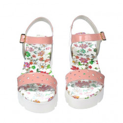 Damen-Sandalen 5034 Lack Rosa
