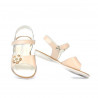 Kleinkinder Sandalen 55c Lack Nude