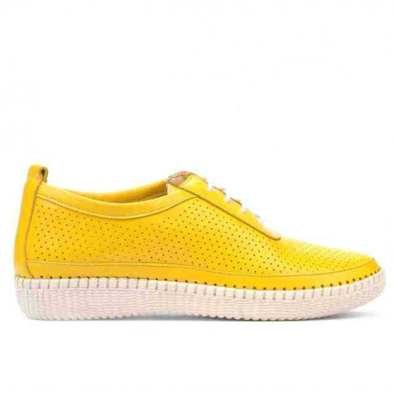 Damen-Mokassins 688 gelb Damen-Mokassins 688 gelb