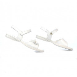 Kindersandalen 524 Lack weiß