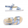 Kinder Sandalen 525 Blau Silber