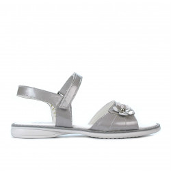 Kindersandalen 524 Lack Grau