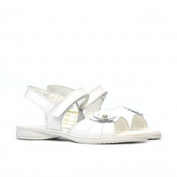 Kleinkinder Sandalen 55c Lack Weiß