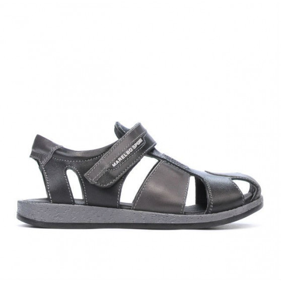 Kindersandalen 324 schwarz+grau Kindersandalen 324 schwarz+grau