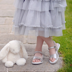 Kindersandalen 524 Lack Grau