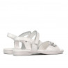 Kindersandalen 524 Lack weiß