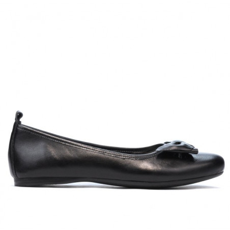 Damen-Ballerinas 638 Schwarz