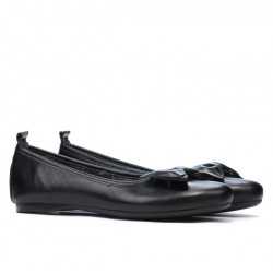 Damen-Ballerinas 638 Schwarz