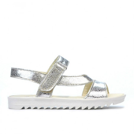 Kindersandalen 525 silberfarben