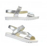 Kindersandalen 525 silberfarben