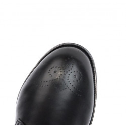 Elegante Herrenschuhe 878 schwarz