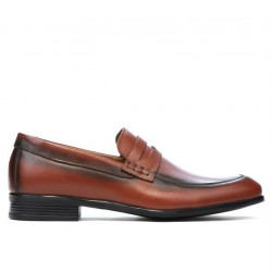 Herrenschuhe casual / elegant 875 a cognac