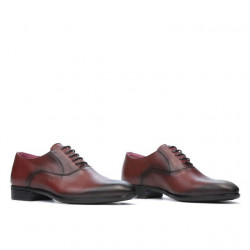 Elegante Herrenschuhe 876 in Bordo