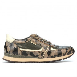 Herrensportschuhe 833 Kaffee Tarnung
