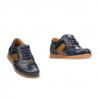 Kinder-Schuhe 164 indigo+braun