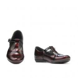 Kleinkinder Schuhe 62c Lack bordeaux+schwarz