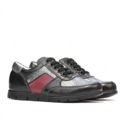 Kinderschuhe 164 Schwarz Kombiniert