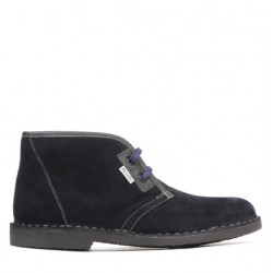 Damen Stiefeletten 7101 indigo Velours