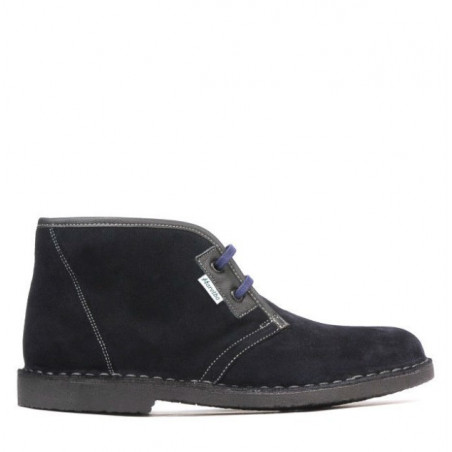 Damen Stiefeletten 7101 indigo Velours