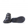 Kleinkindstiefel 37-1c indigo+kupferfarben