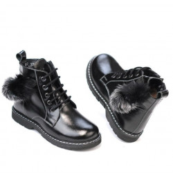 Kinderstiefel 3010 schwarzer Lack