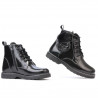 Kinderstiefel 3010 schwarzer Lack