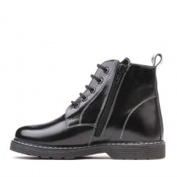 Kinderstiefel 3010 schwarzer Lack