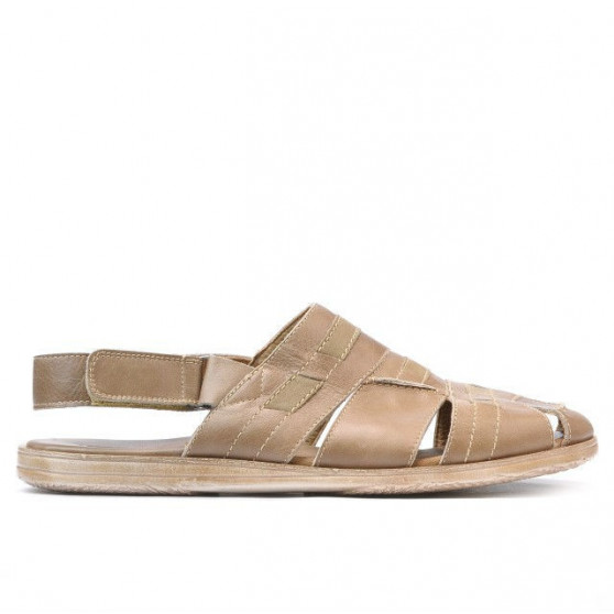 Herrensandalen 302 Tuxon Sandfarbe Herrensandalen 302 Tuxon Sandfarbe