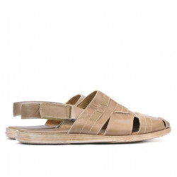 Herrensandalen 302 Tuxon Sandfarbe