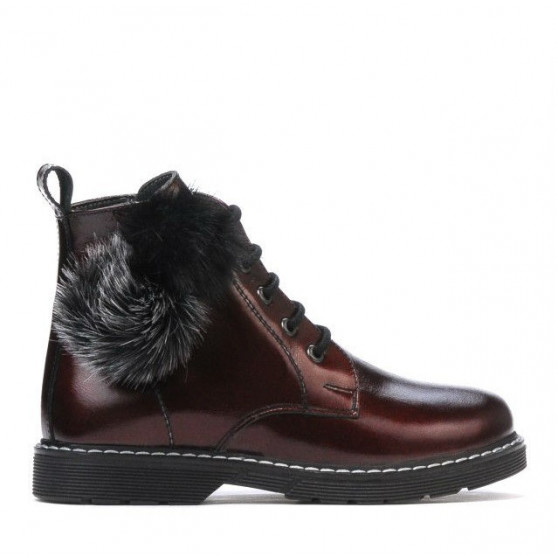 Kinderschuhe 3010 Lack Bordeaux