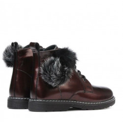 Kinderschuhe 3010 Lack Bordeaux
