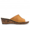 Damen Sandalen 5004p gewachstes Braun