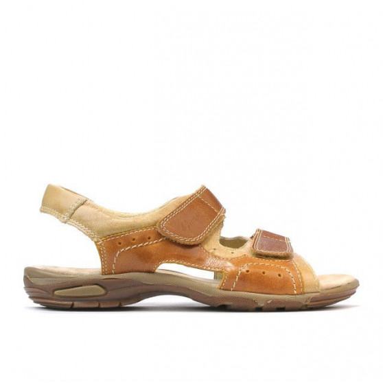 Kindersandalen 322 braun+beige Kindersandalen 322 braun+beige