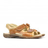 Kindersandalen 322 braun+beige