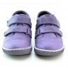 Kinderschuhe 134 Tuxon lila+grau