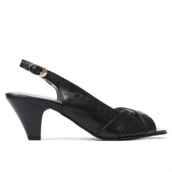 Damensandalen 1204 schwarz