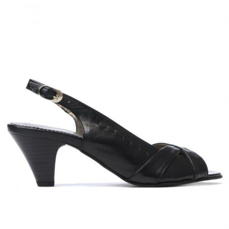 Damensandalen 1204 schwarz