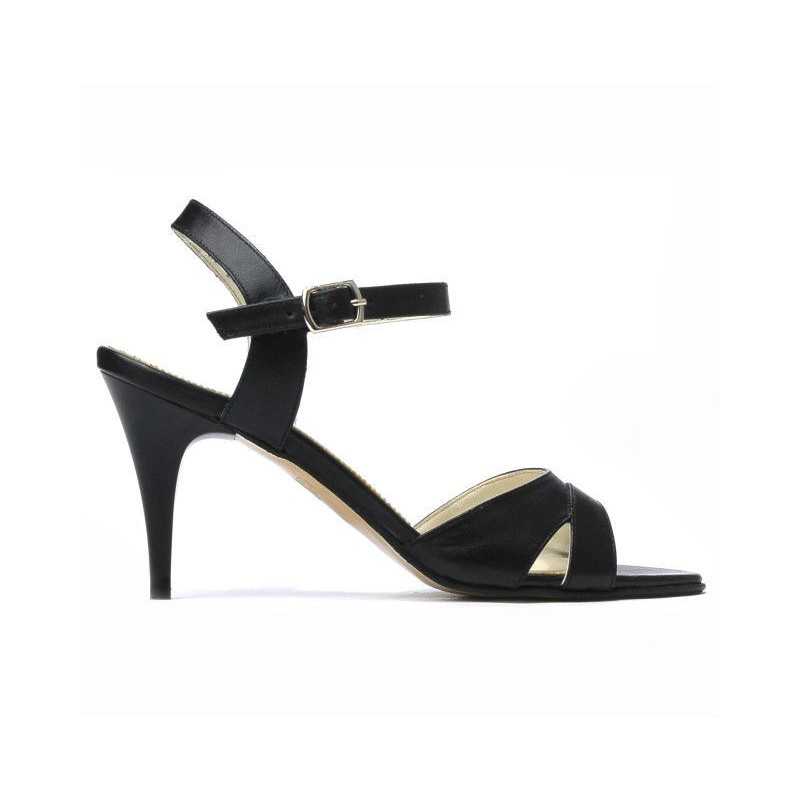 Damensandalen 1240 schwarz
