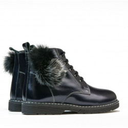 Kinderstiefel 3010 Lack Indigo