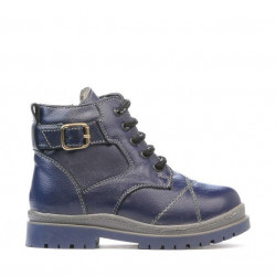 Kleine Kinderstiefel 21c Indigo