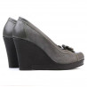 Damen Freizeitschuhe 178 grau kombiniert